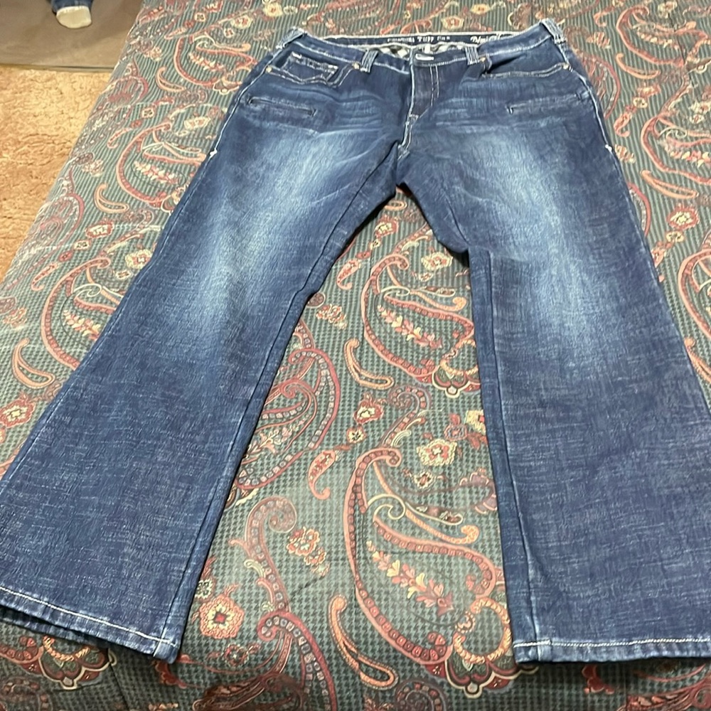 Flannel lined Cowgirl Tuff jeans